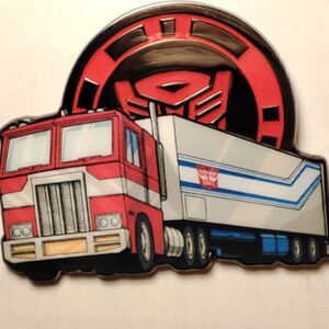 Transformers Mystery Pin Badge Series Optimus Truck Form Official Enamel Pin